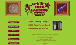 Foxx Landing Lounge Website